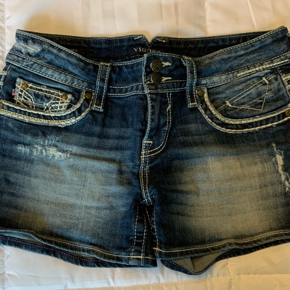 Vigoss Distressed Jean Shorts size 7/8